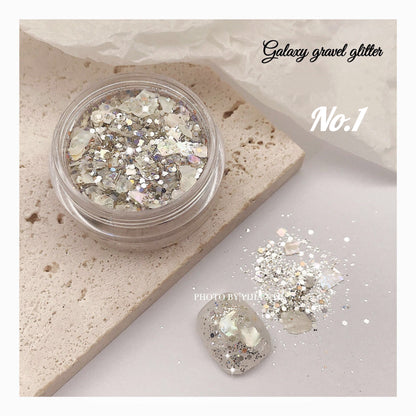 Nail Art Crystal Galaxy Powder