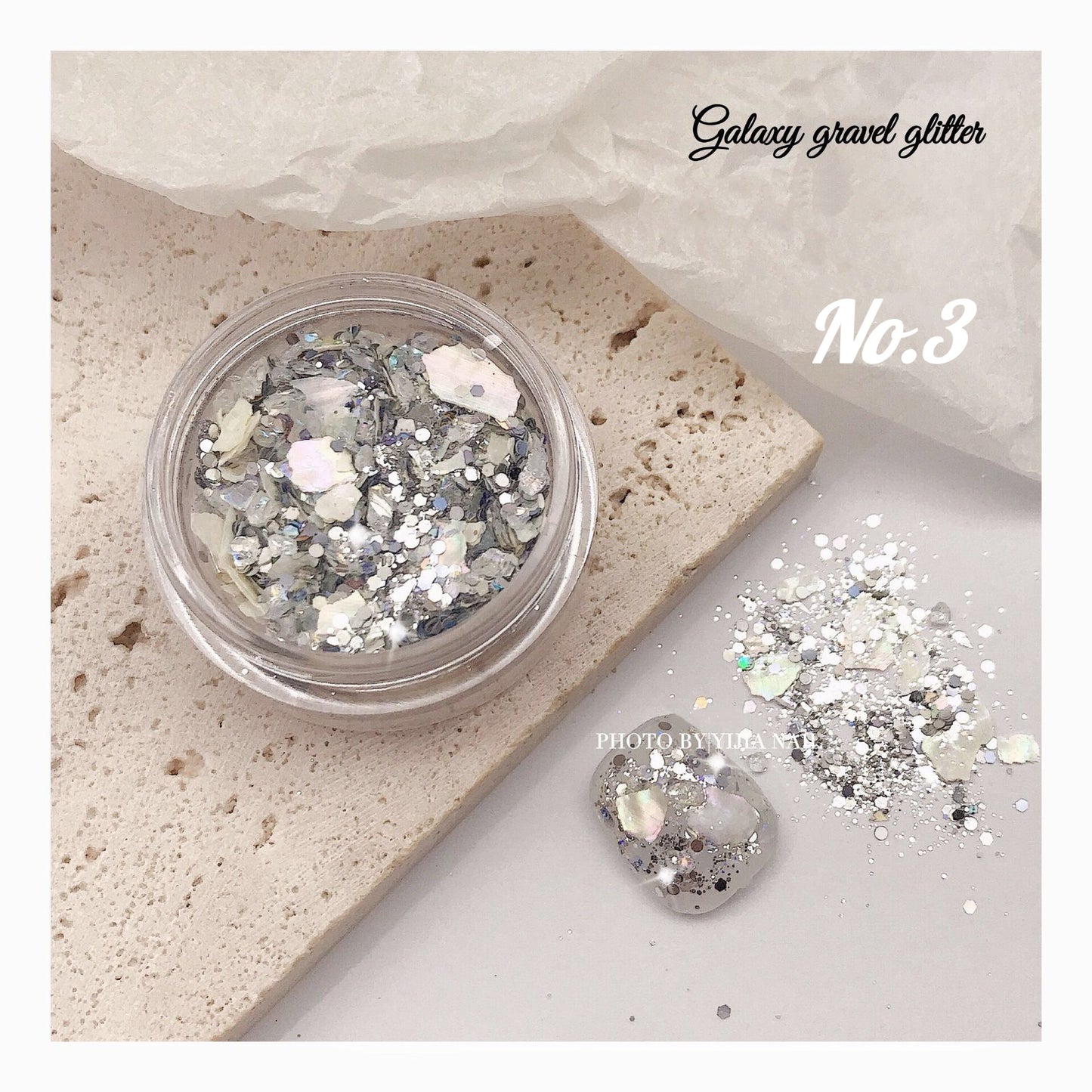 Nail Art Crystal Galaxy Powder