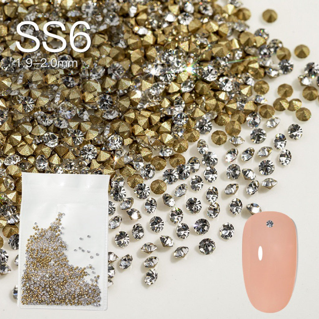 SS3-SS12 Clear Crystal 1Bag/1440pcs