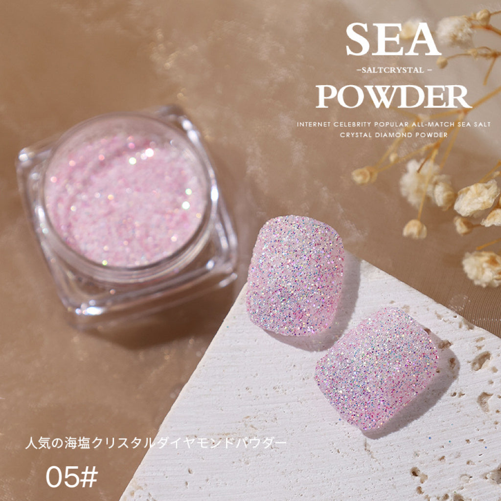 Aurora Sea Salt Nail Art Powder 1Bottle