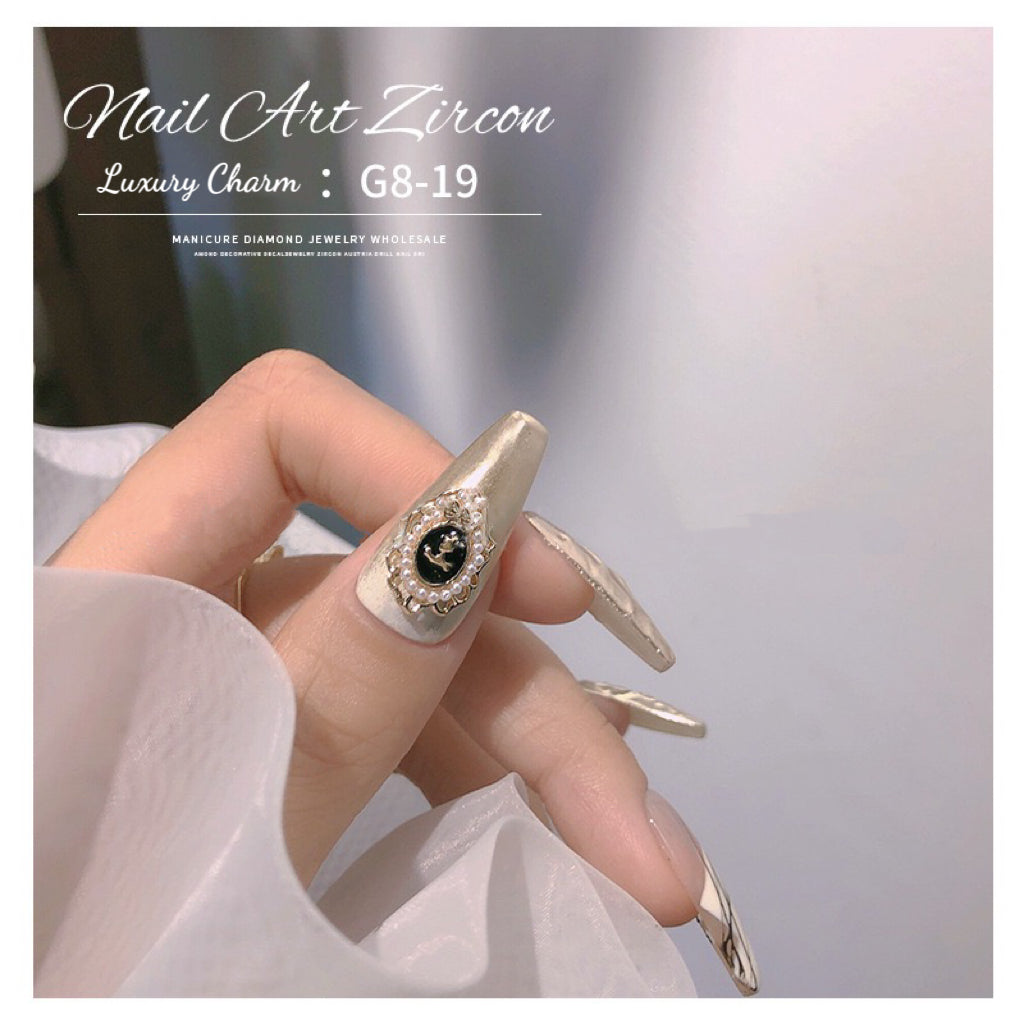 Nail Art Jewelry Luxury Charm Zircon 1Pcs