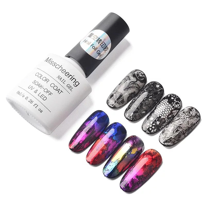 8ML Nail Foil Adhesive Glue Starry Sky Sticker Transfer Glue