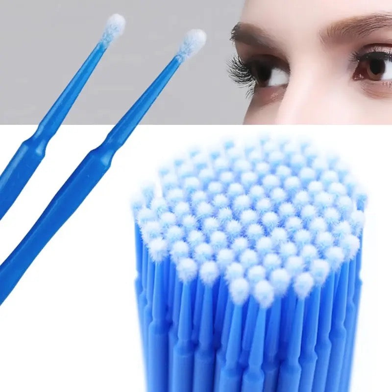 Eyelash Extension Cleaning Swabs Lash Lift Glue Remover