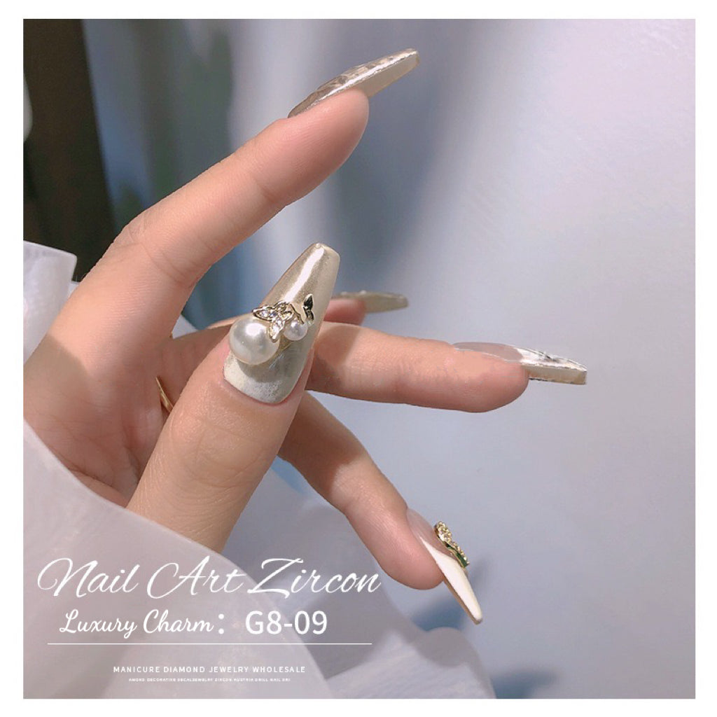 Nail Art Jewelry Luxury Charm Zircon 1Pcs