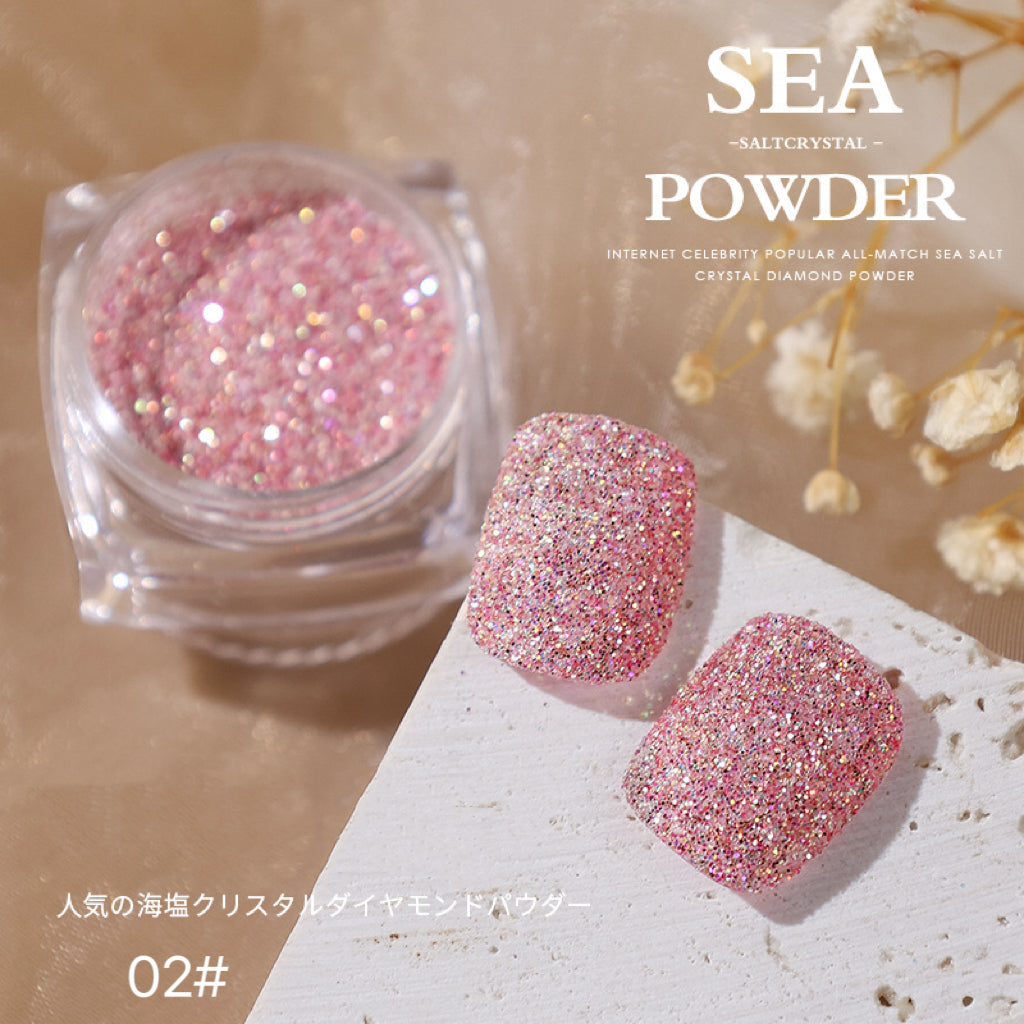 Aurora Sea Salt Nail Art Powder 1Bottle