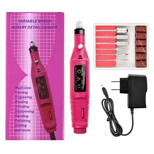 1Set portable Electric Nail Drill Machine