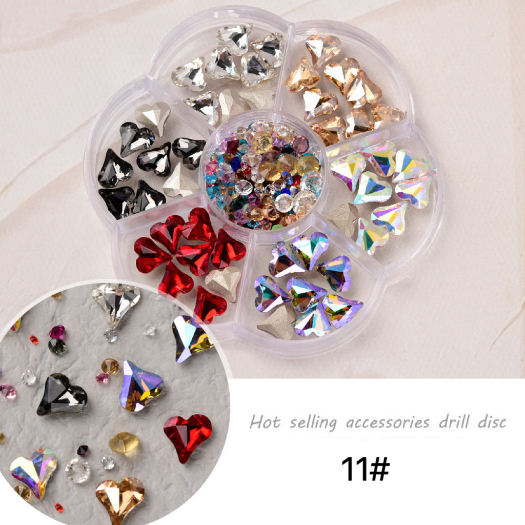 New Nail Art Jewelry 7-Pattern Mixed Set