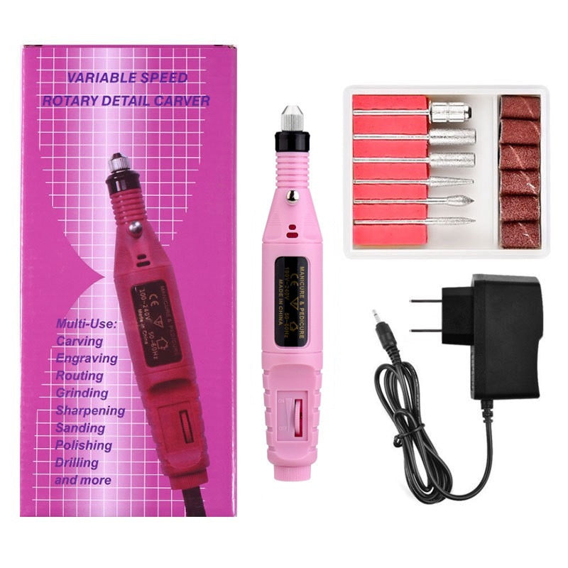 1Set portable Electric Nail Drill Machine