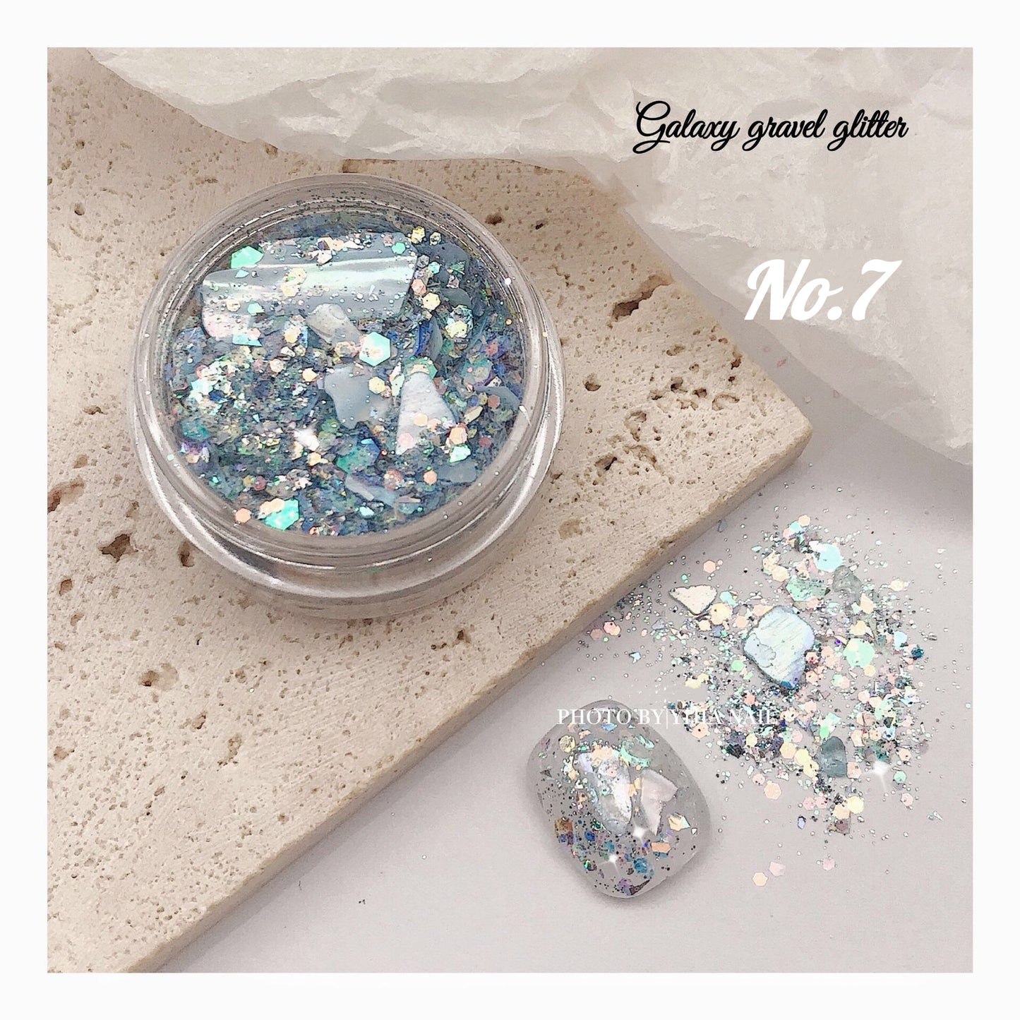 Nail Art Crystal Galaxy Powder