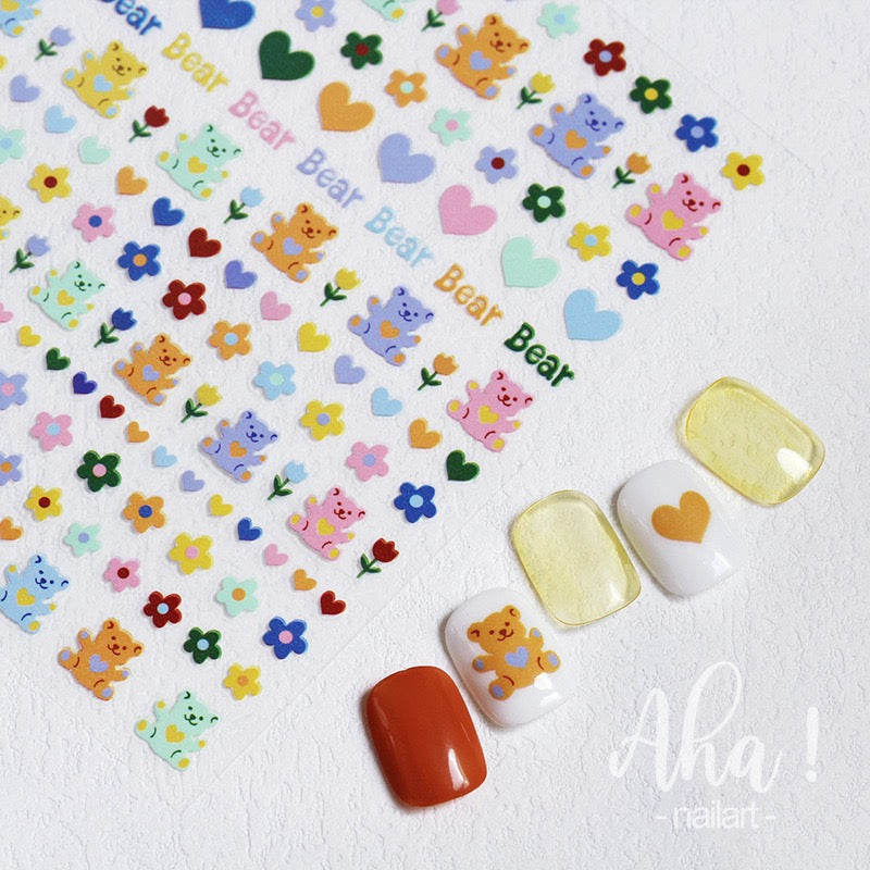 Cartoon Nail Decoration Nail Art Stickers