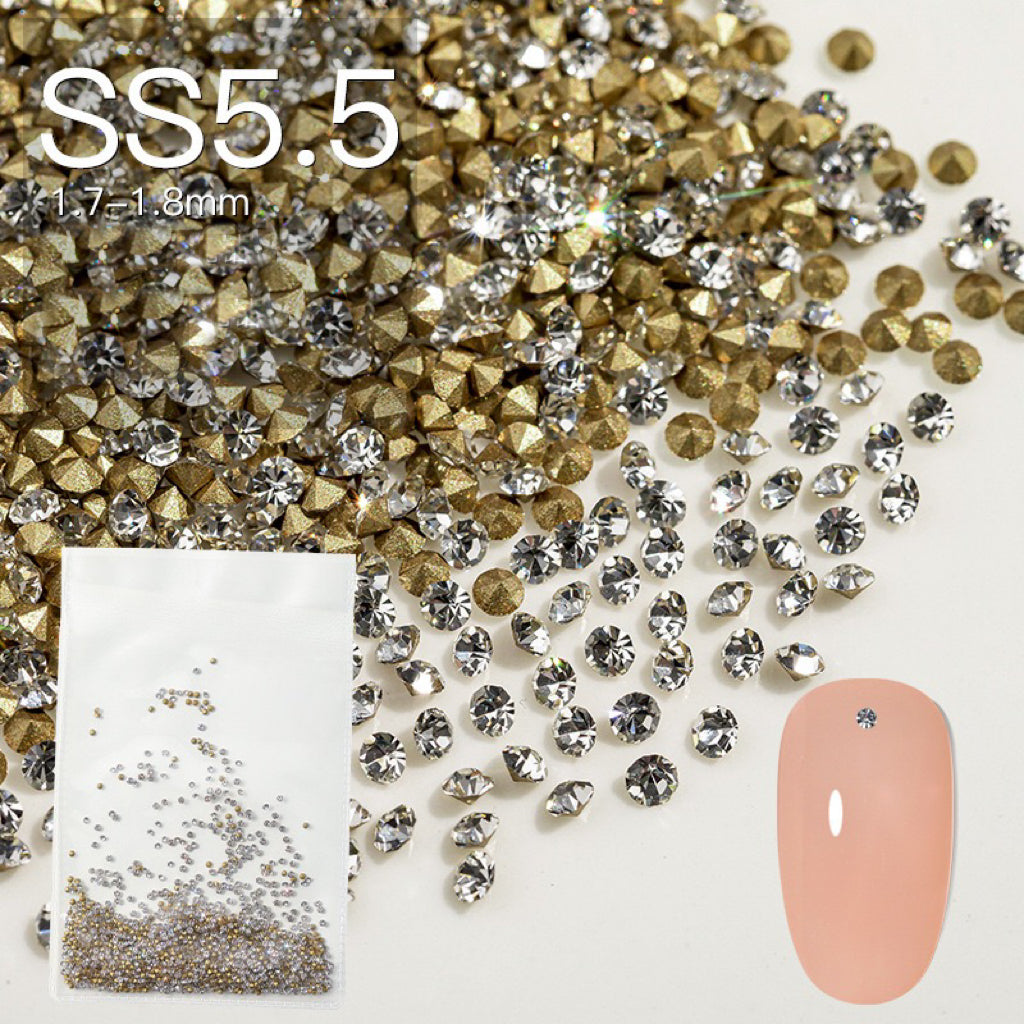 SS3-SS12 Clear Crystal 1Bag/1440pcs