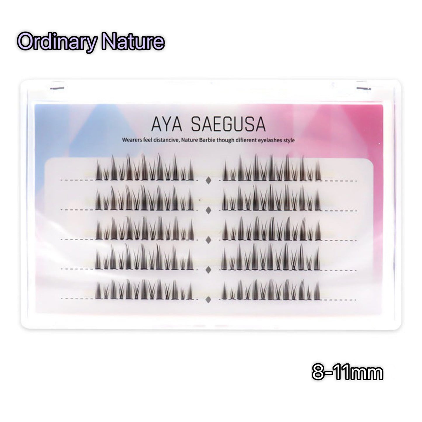 8-11mm Piecewise Little False Eyelashes Ordinary Nature