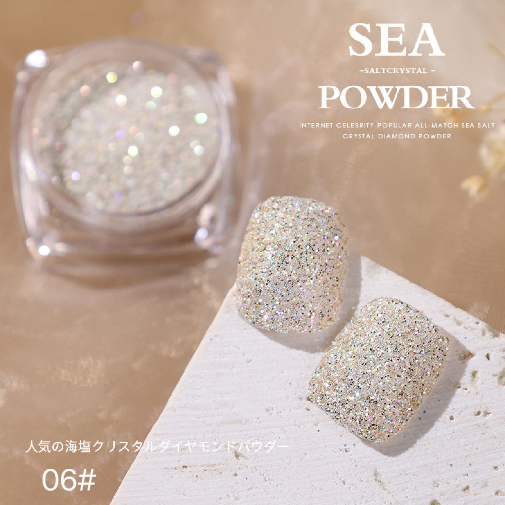 Aurora Sea Salt Nail Art Powder 1Bottle