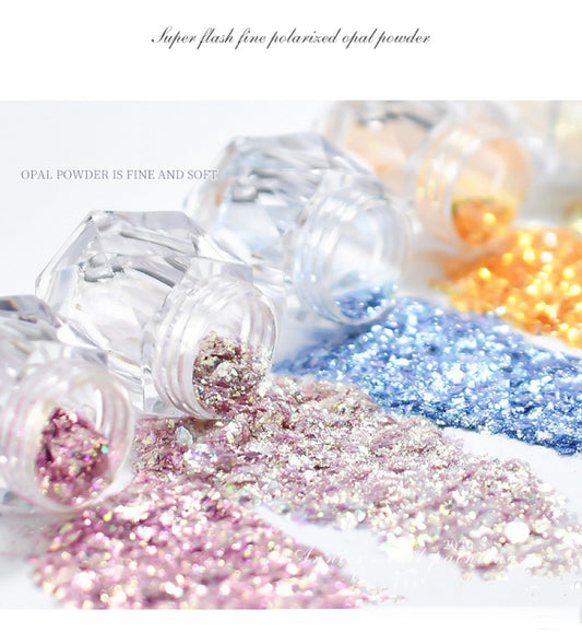 1Bottle Shiny Opal Crystal Powder