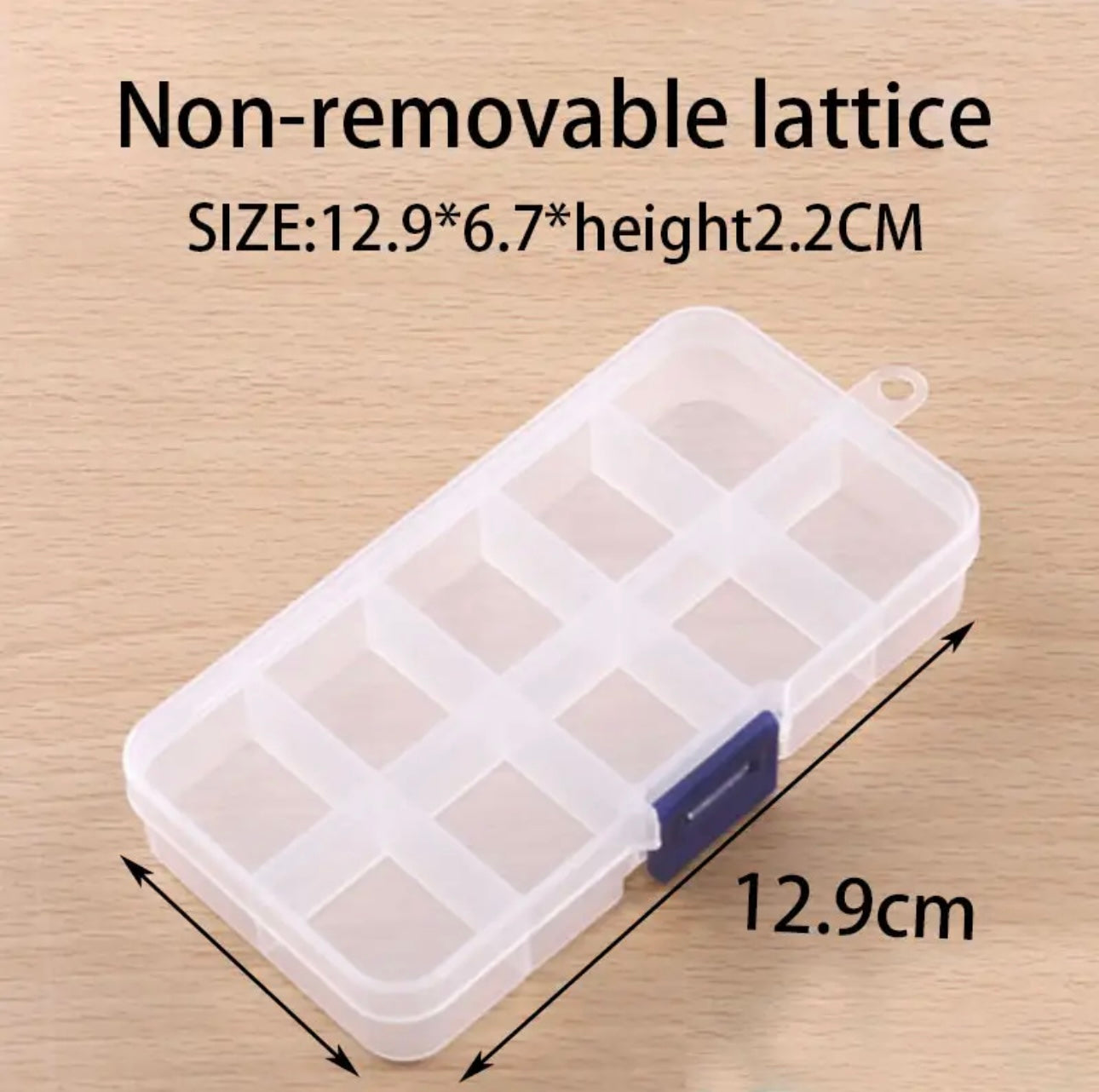 10Grids Plastic Storage Box