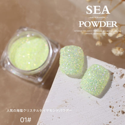 Aurora Sea Salt Nail Art Powder 1Bottle