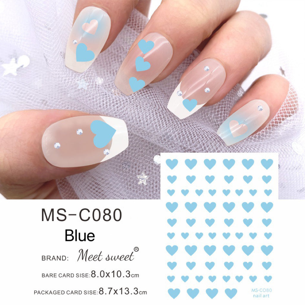 Star Love Nail Stickers Nail Art Decoration