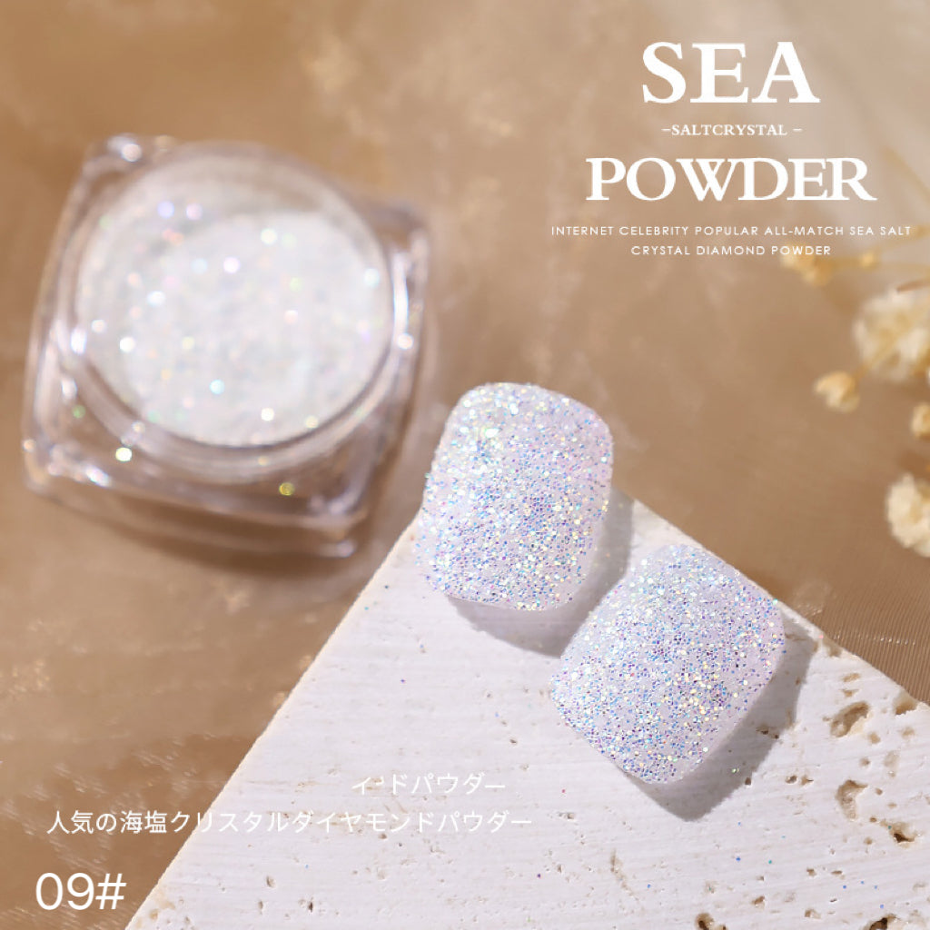 Aurora Sea Salt Nail Art Powder 1Bottle