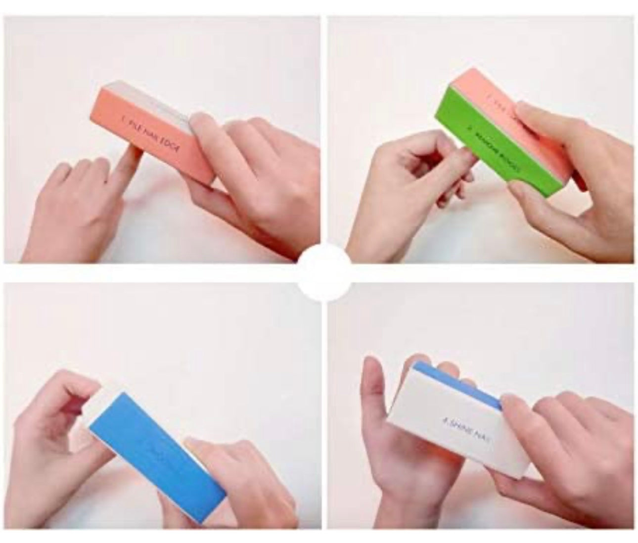 1Pcs Nail Art Buffer Block Nail File