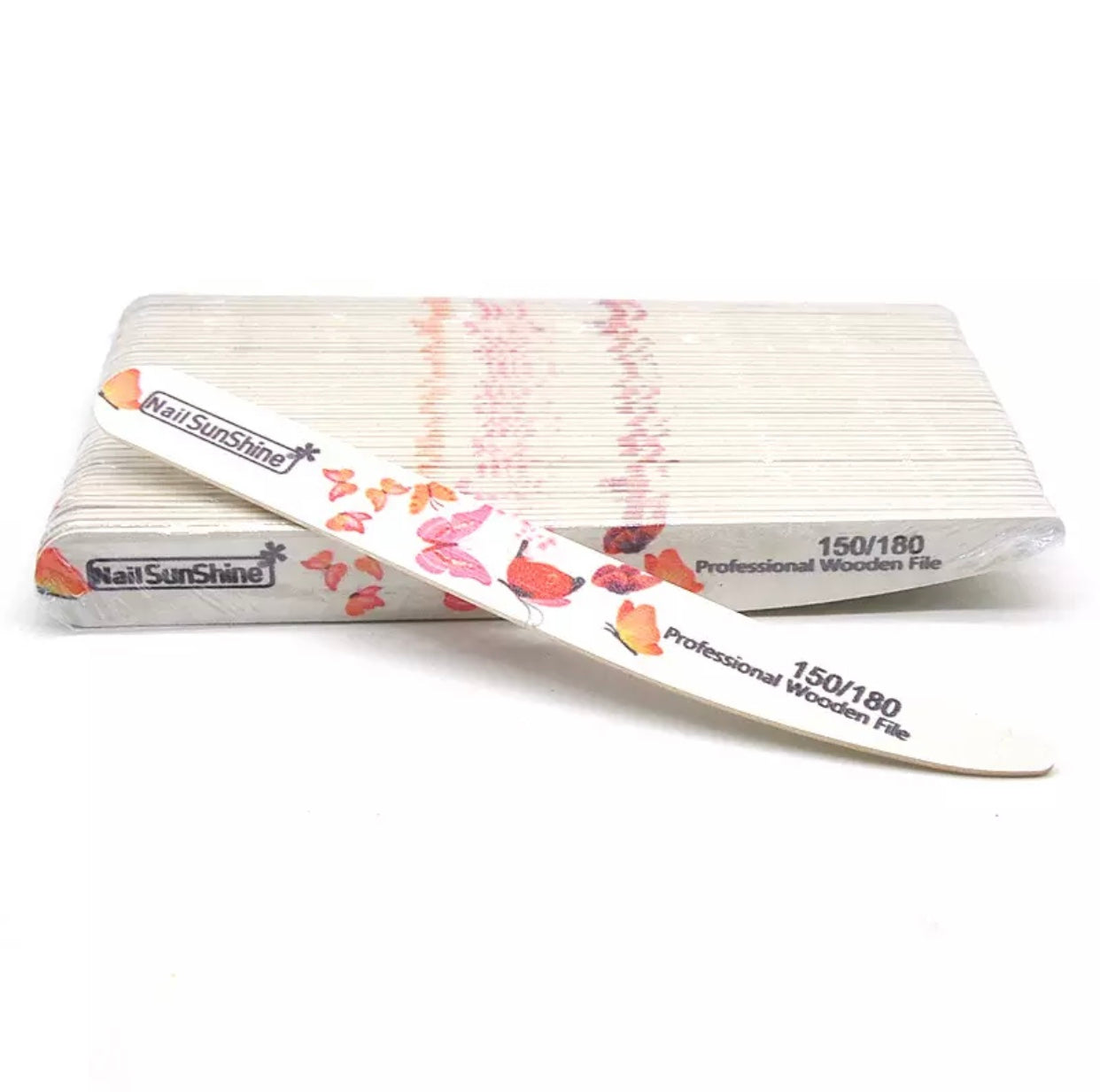 Double-sided Butterfly Professional Wood Nail File