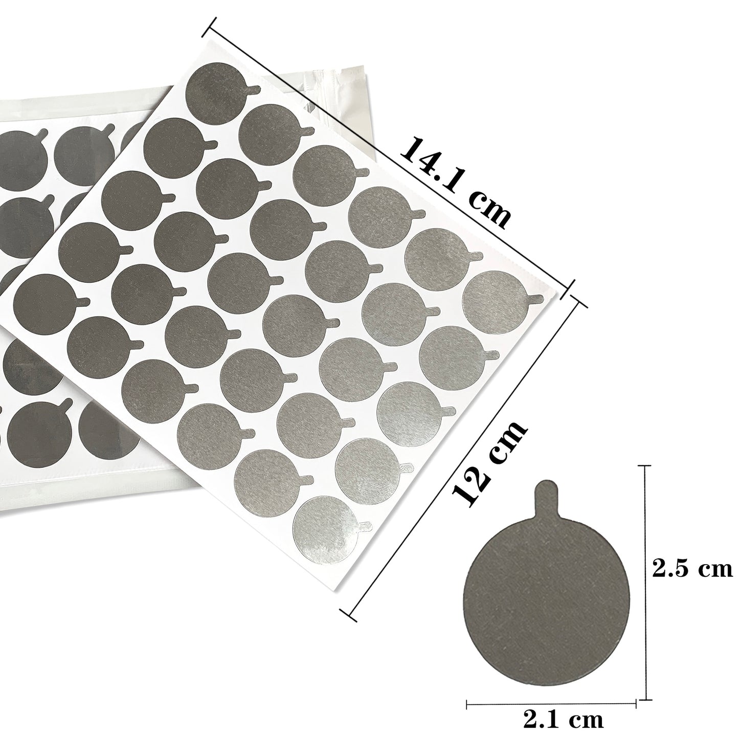 300 Pcs Disposable Eyelash Glue Holder Pallet