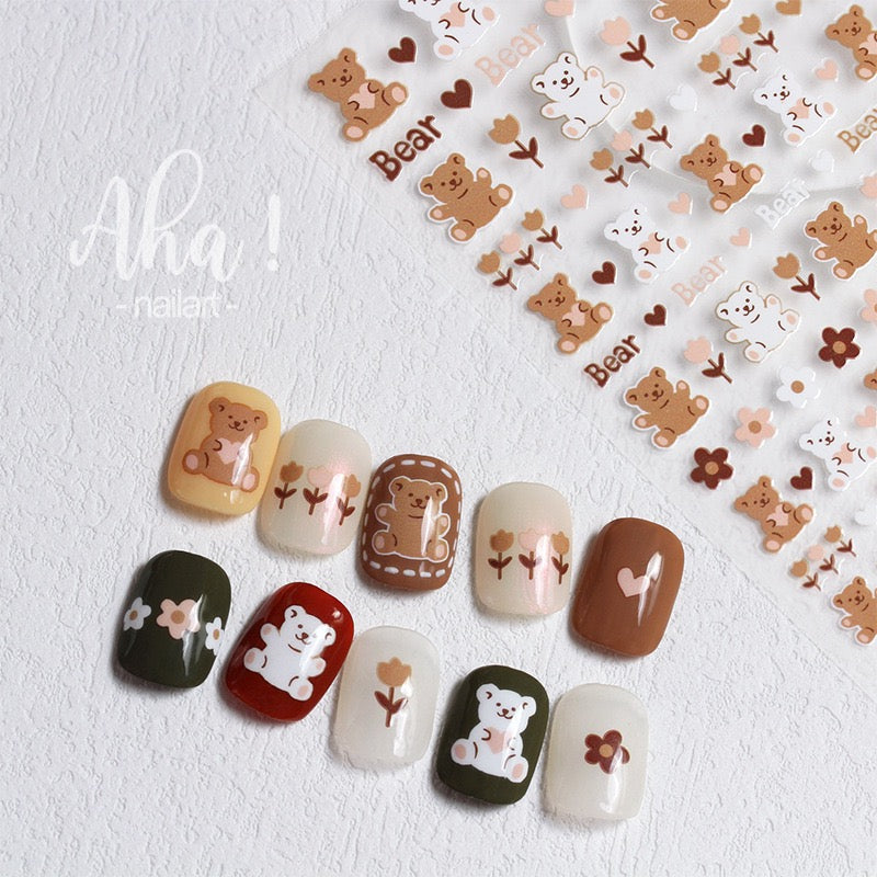 Cartoon Nail Decoration Nail Art Stickers