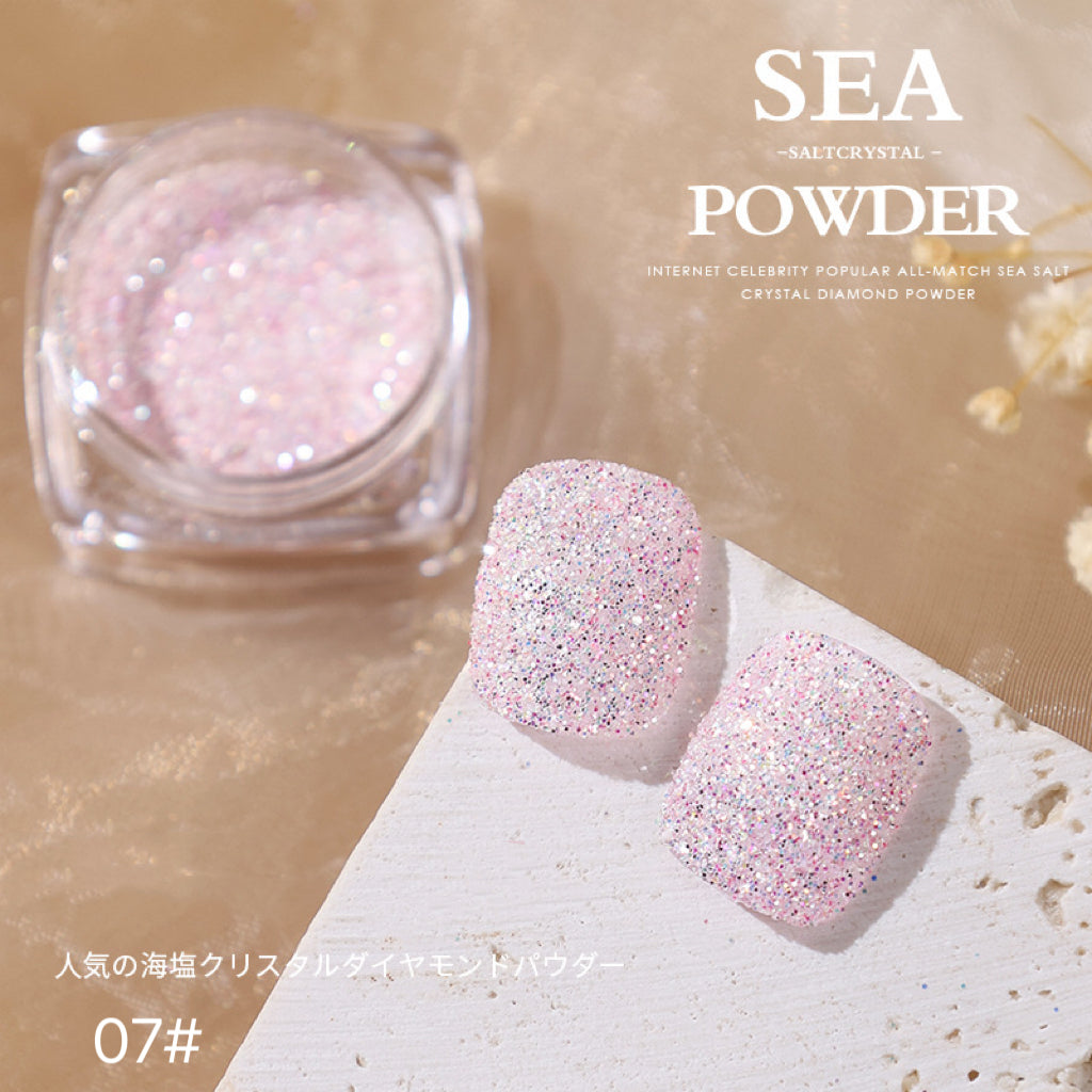 Aurora Sea Salt Nail Art Powder 1Bottle