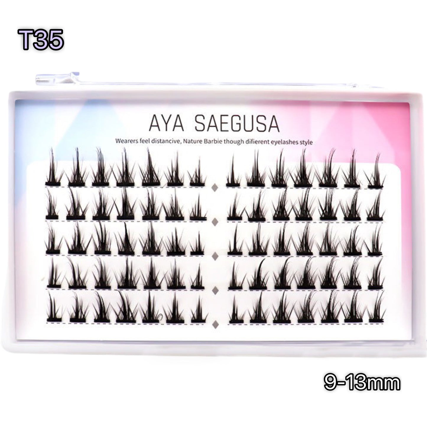 9-13mm Piecewise Little False Eyelashes T35