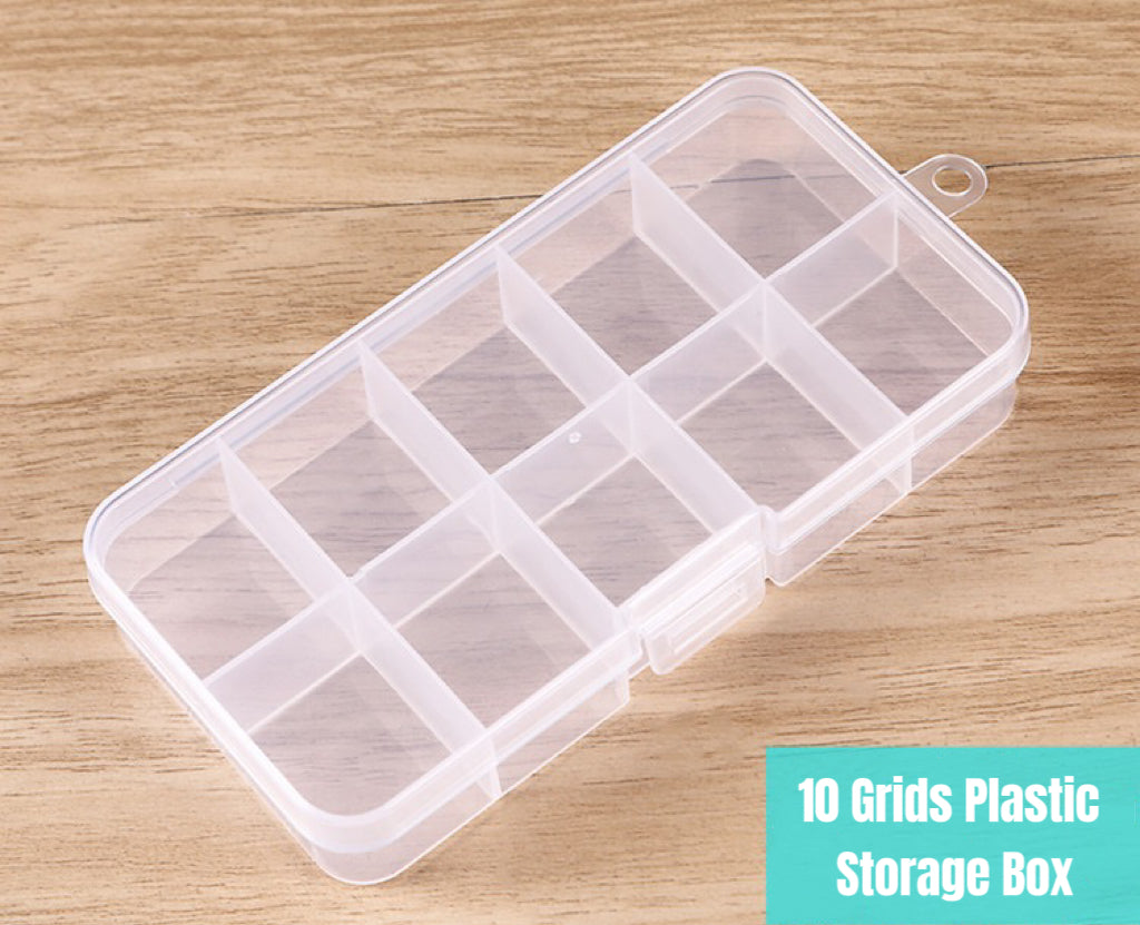 10Grids Plastic Storage Box