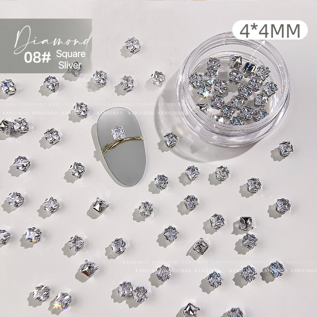 10pcs Nail Art Rhinestone Alloy Zircon charms