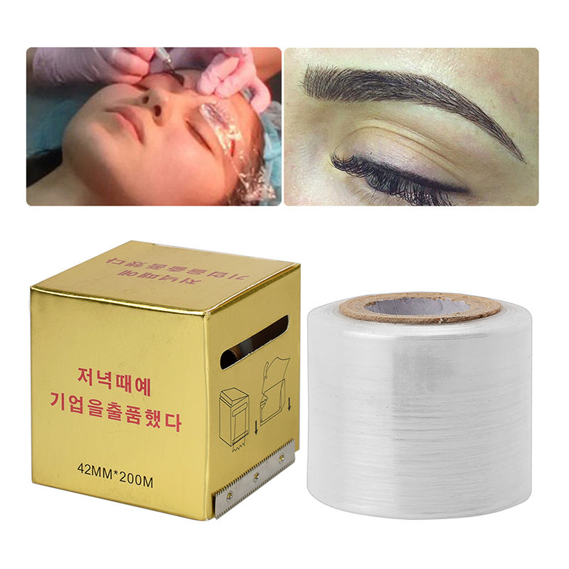 1Roll 42MM*200M Microblading Tattoo Wrap