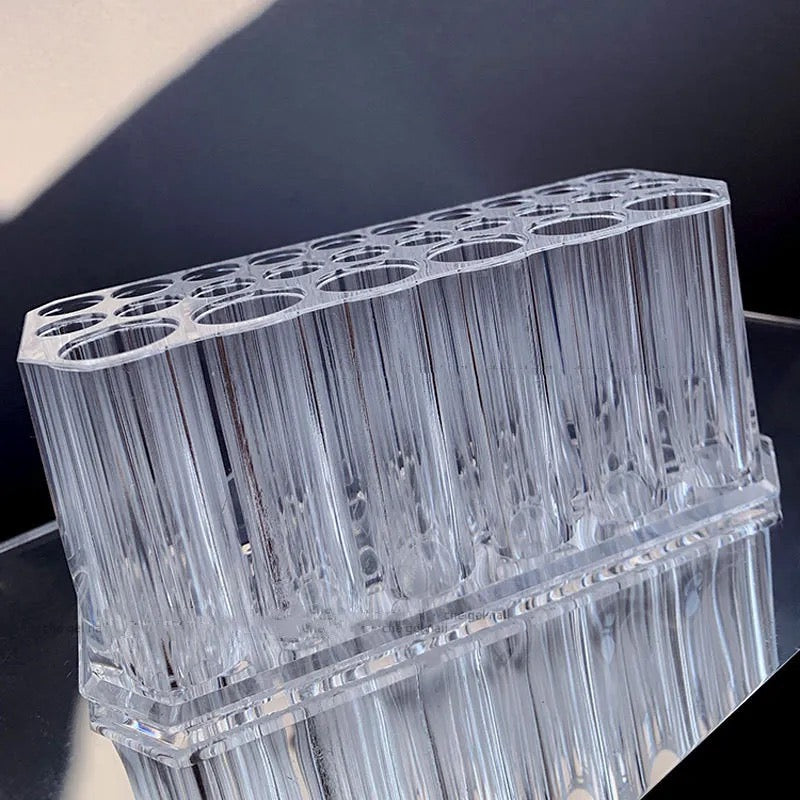 Nail Clear Showing Shelf Brush Holder