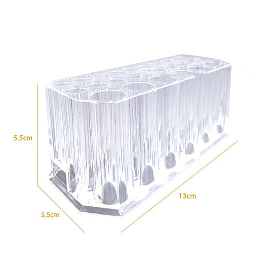 Nail Clear Showing Shelf Brush Holder