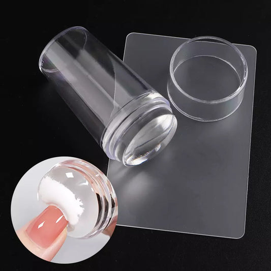 Silicone Transparent Template Seal Stamper