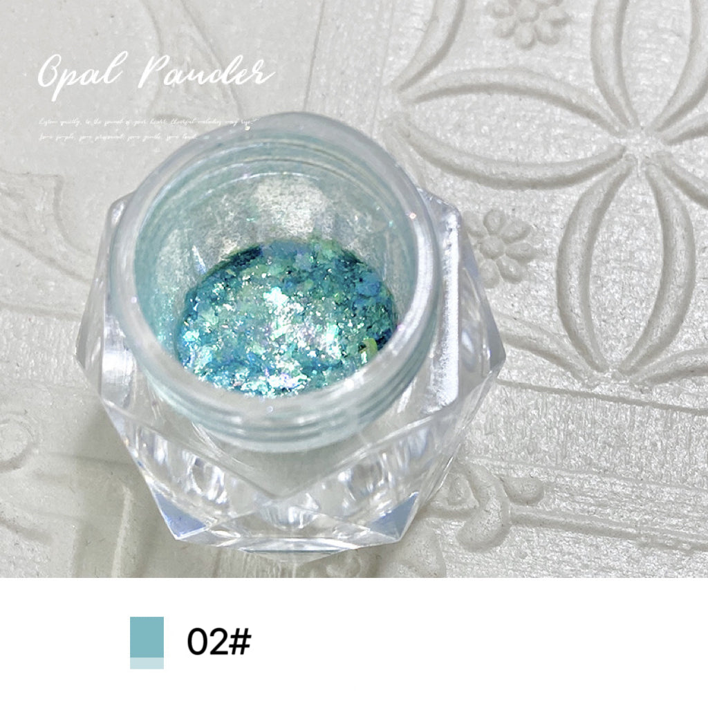 1Bottle Shiny Opal Crystal Powder