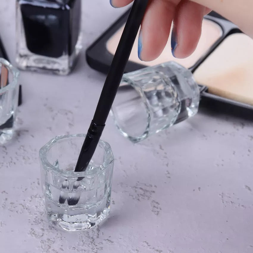 1PC Small Octagonal Crystal Liquid Blending Cup