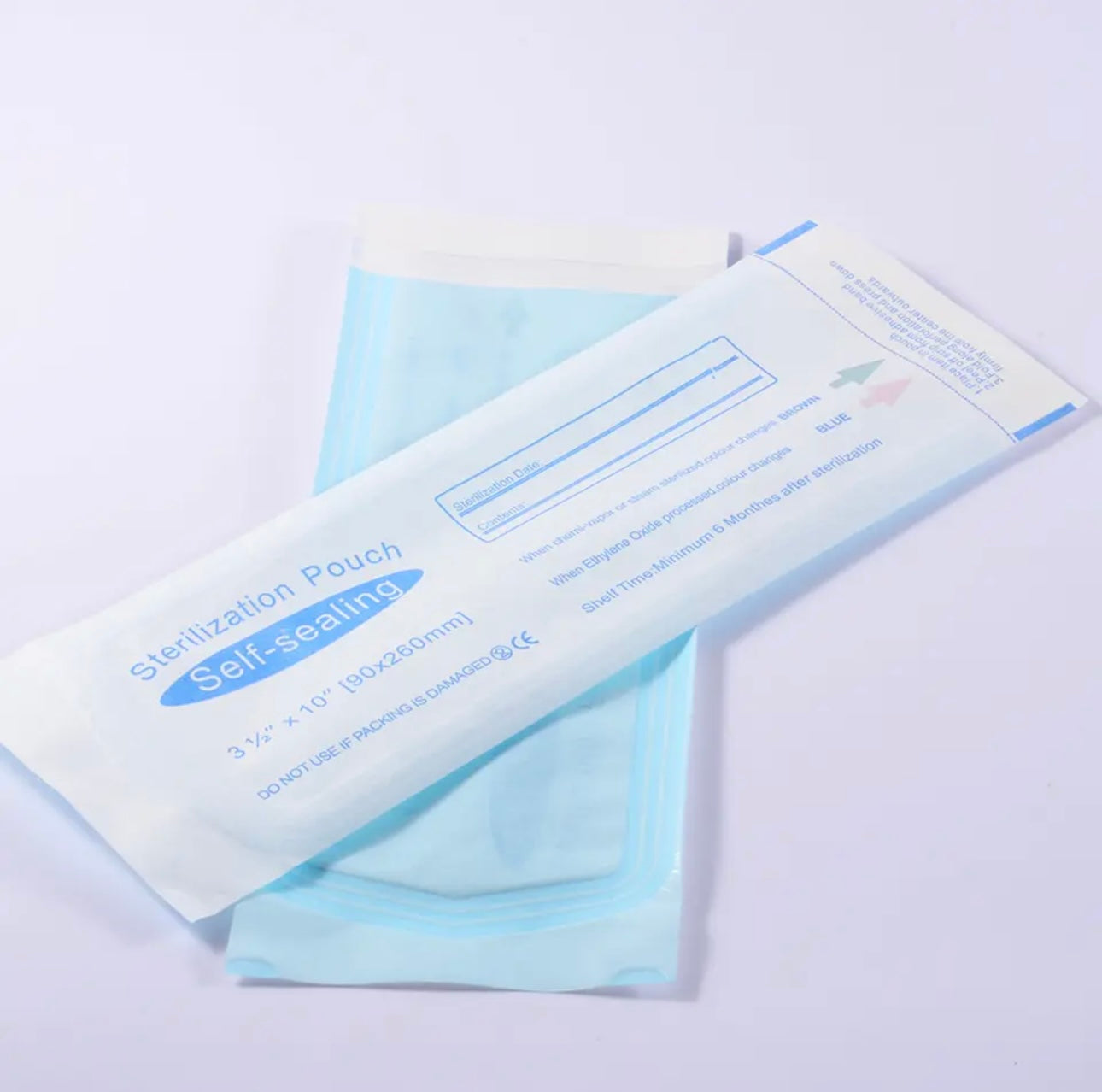 200pcs/Box Sterilization Self Sealing Pouch Bags 90mm*260mm