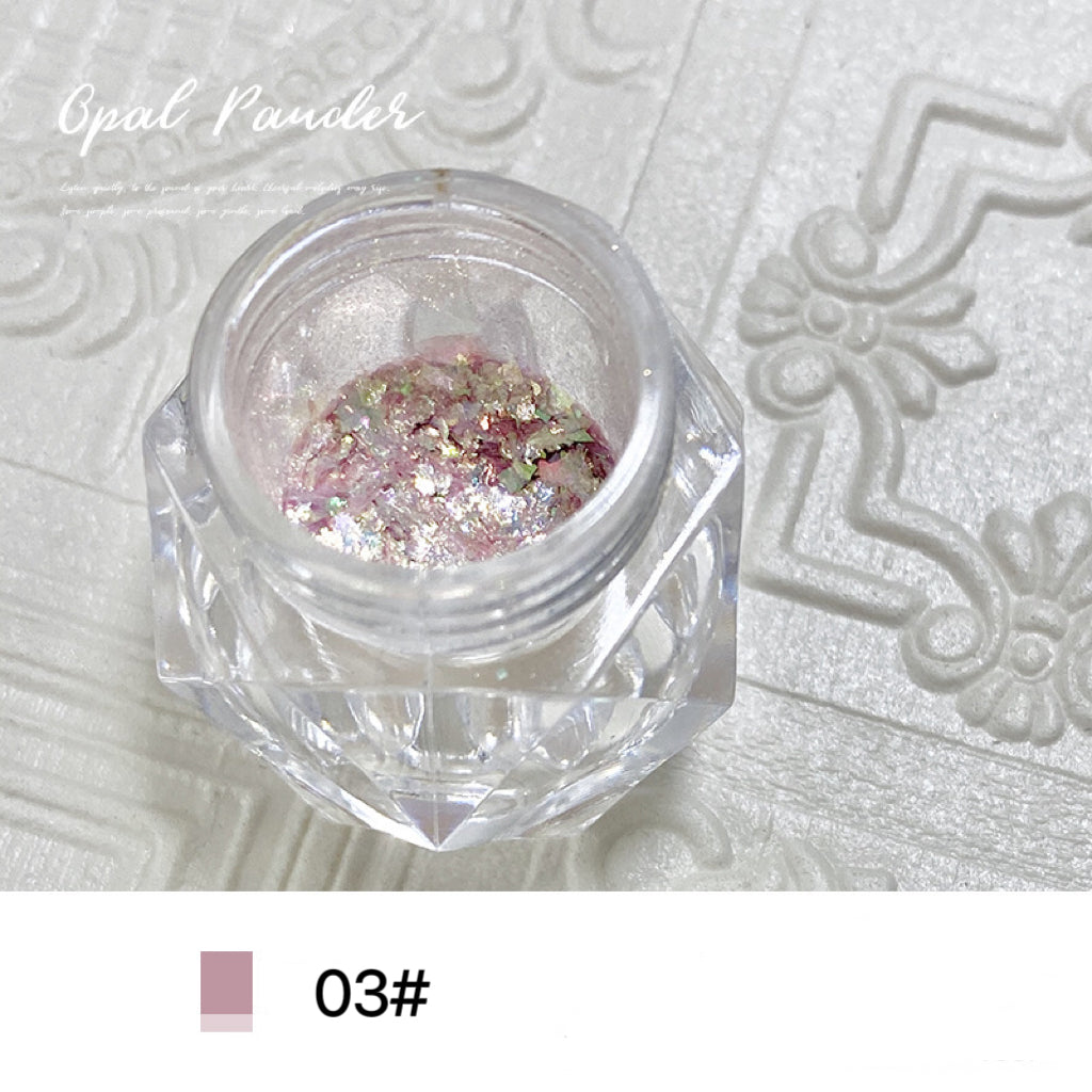 1Bottle Shiny Opal Crystal Powder