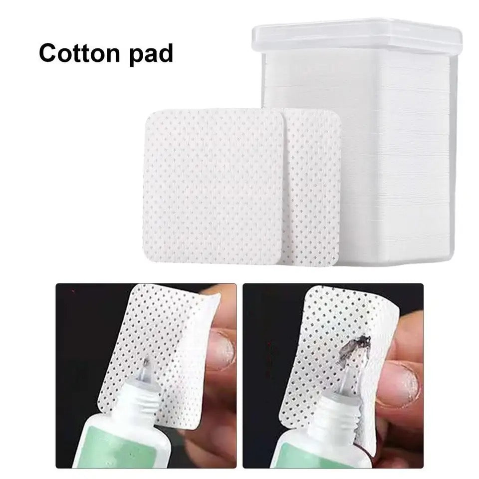 200Pcs Glue Remover Pads Cleaning Wipes