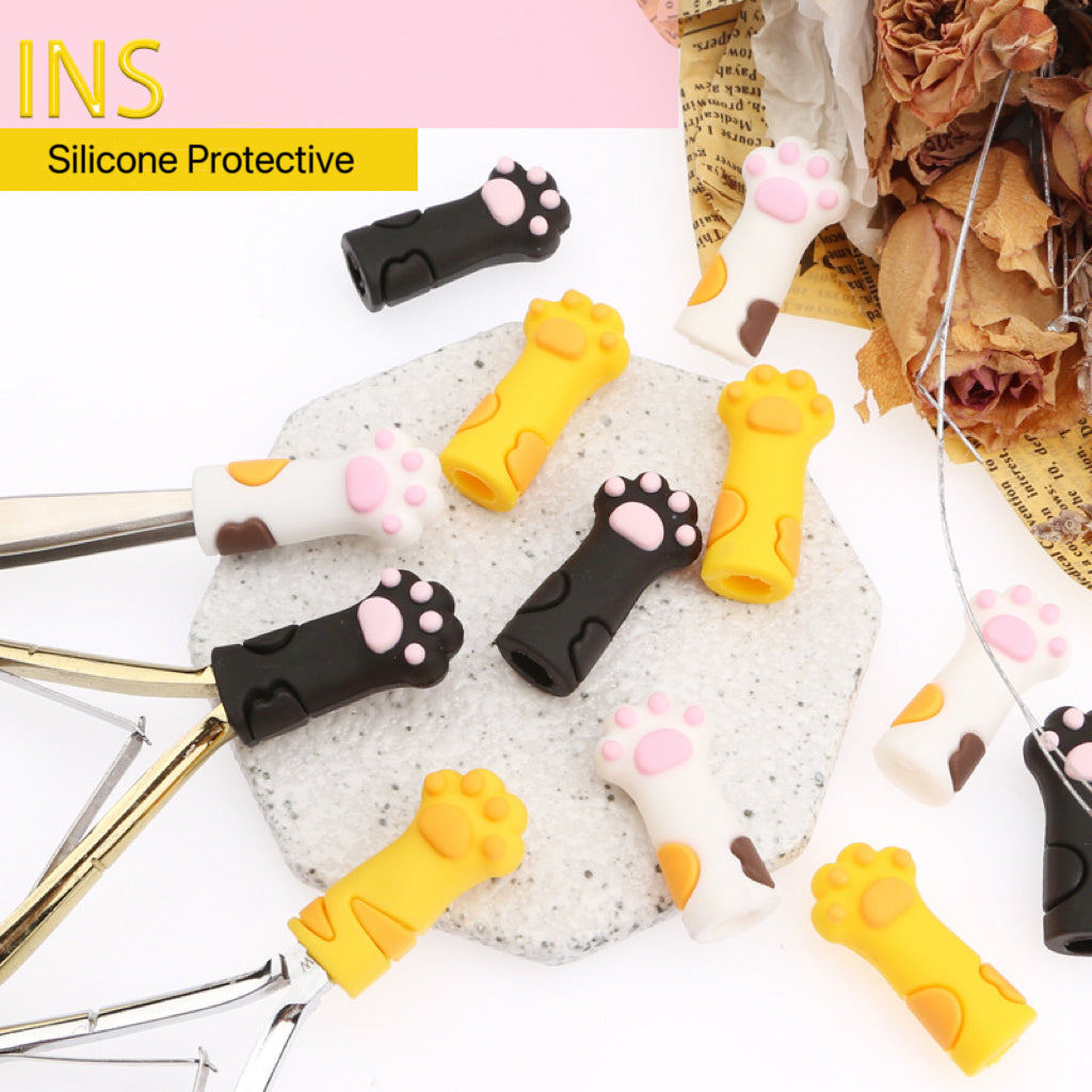 1Pcs Nail Art Cat Claw Silicone Protective