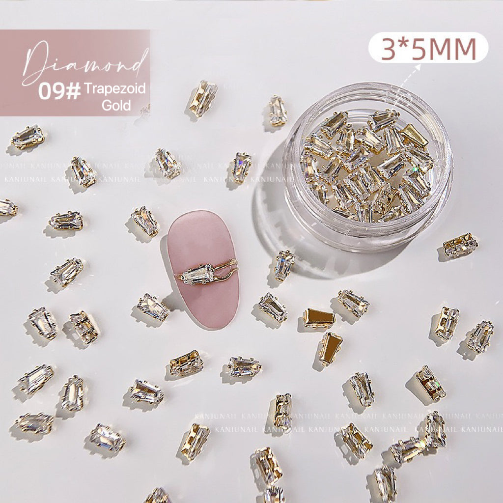 10pcs Nail Art Rhinestone Alloy Zircon charms