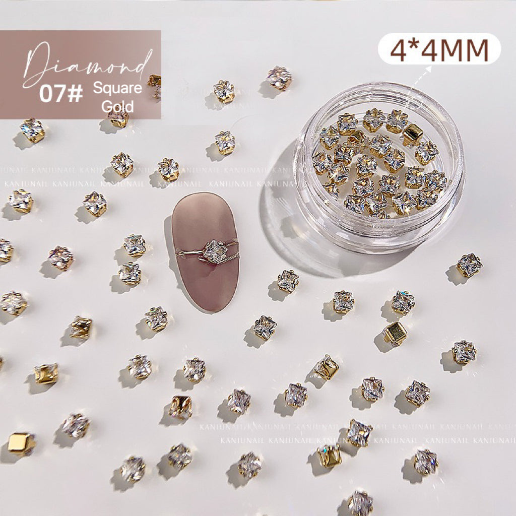 10pcs Nail Art Rhinestone Alloy Zircon charms