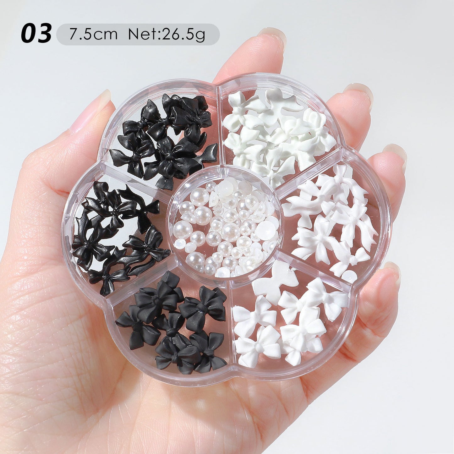 Nail Art Decorative Art Professional Seven Grid Of Mixed Accessories