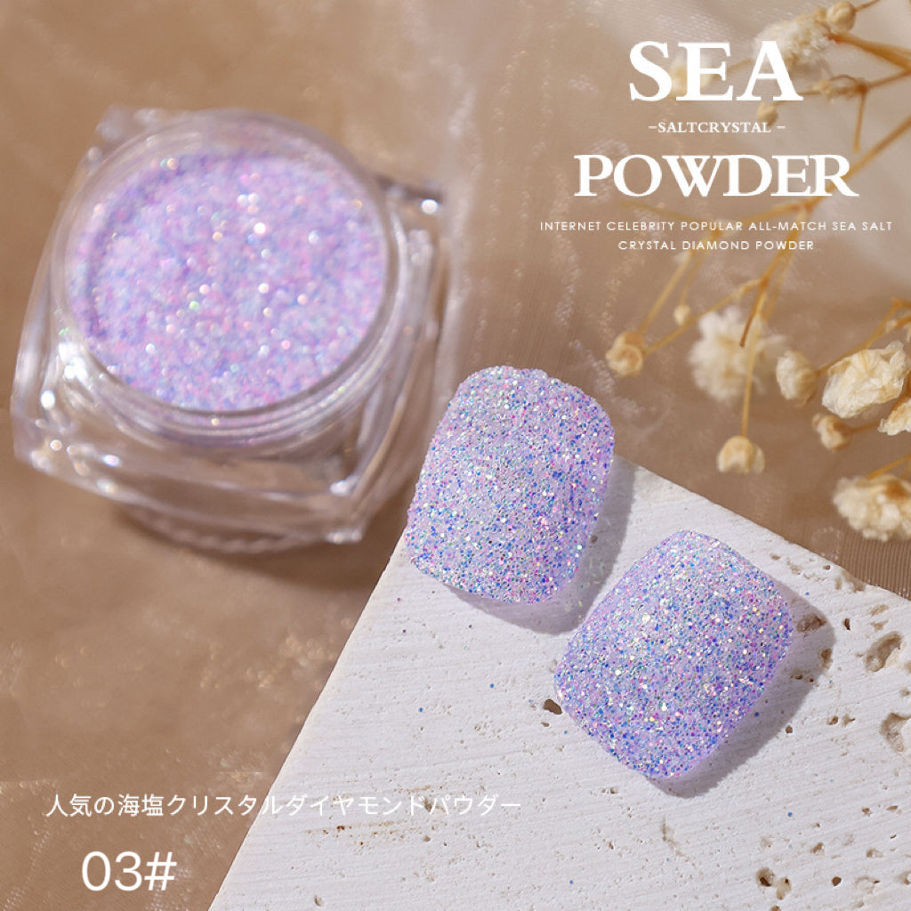 Aurora Sea Salt Nail Art Powder 1Bottle