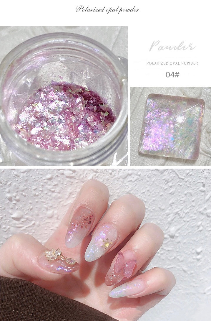 1Bottle Shiny Opal Crystal Powder