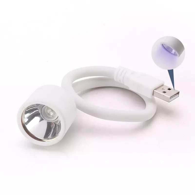 6W Mini Portable Gel Uv Led Desk Nail Lamp White Led Light