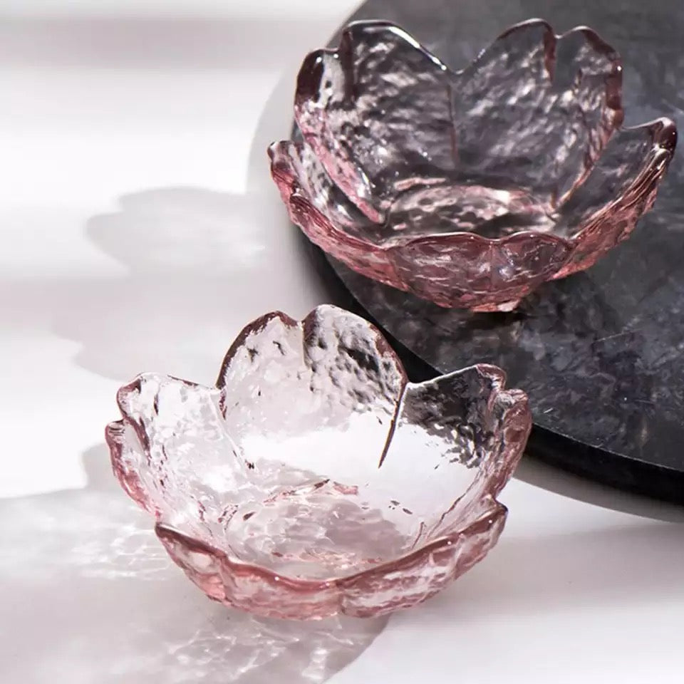 Crystal Cherry Soaking Bowl Manicure Tool